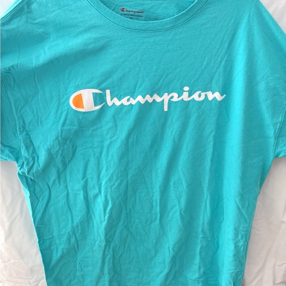 Champion Aqua Athletic T-Shirt Men’s Adult - Picture 1 of 5